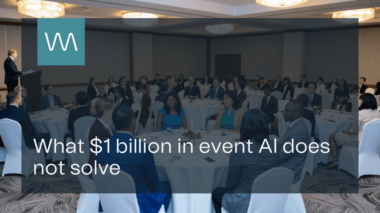 What $1 Billion in Event AI Does Not Solve