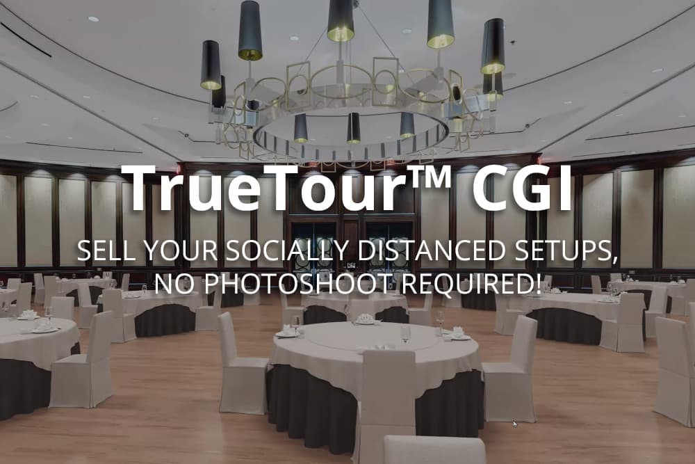 Sell your socially distanced setups today! Introducing TrueTour™ CGI