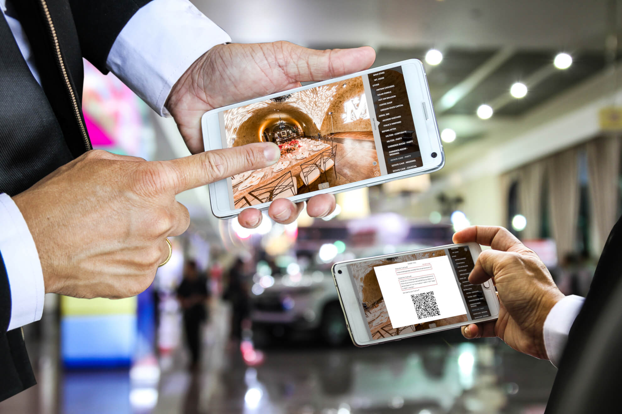 Visiting Media Trade Show
