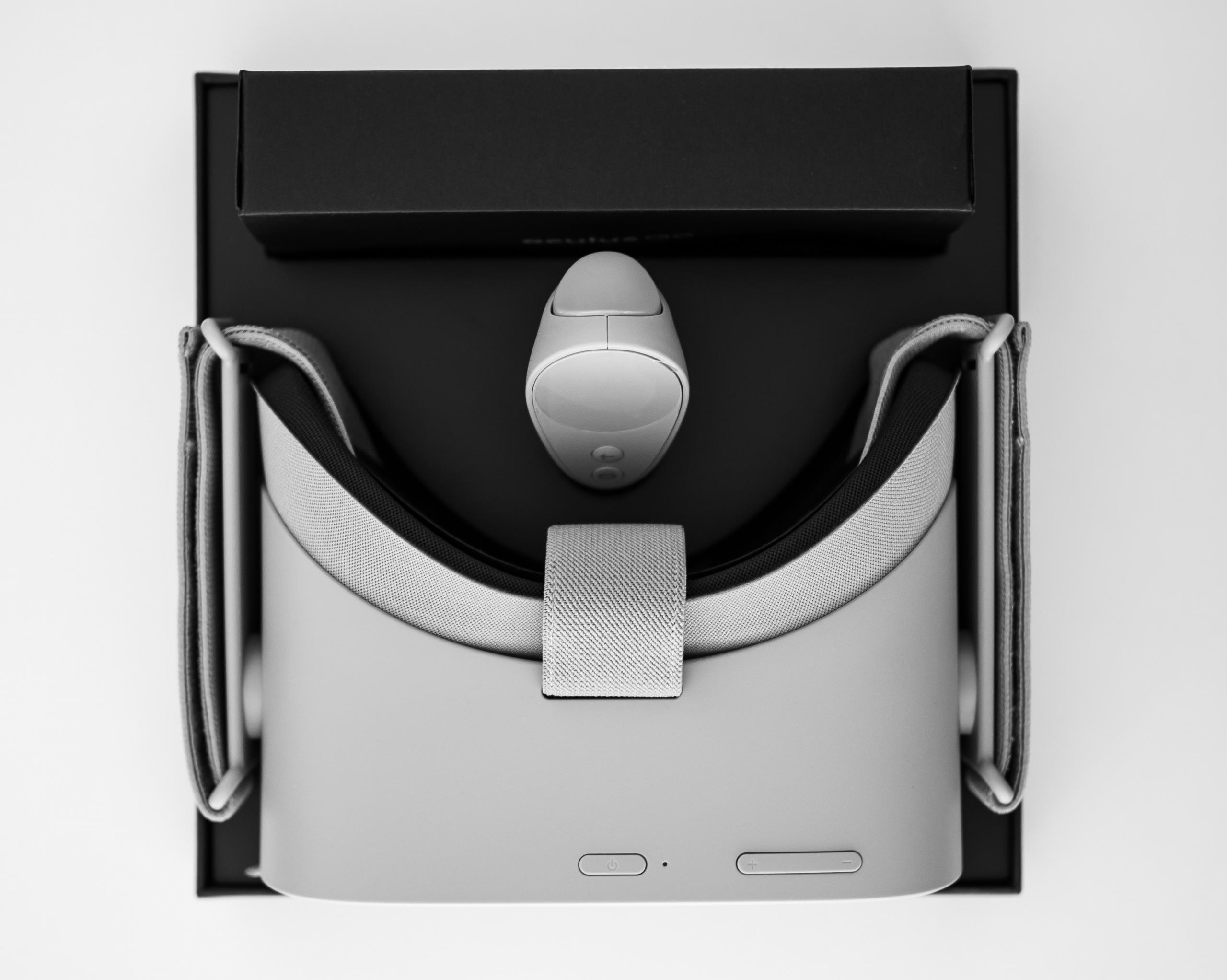 Oculus GO Overhead View