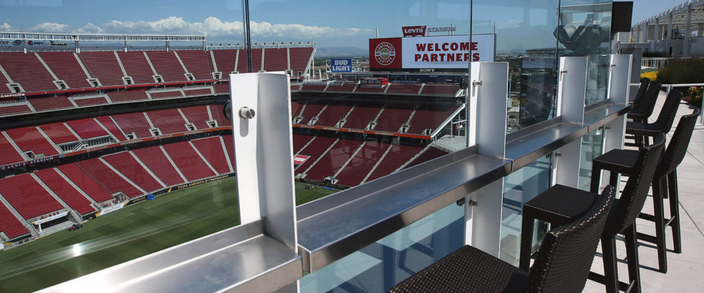 Levi's Stadium Terrace Overlooking the Field