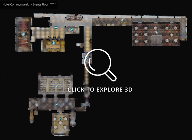 Hotel Commonwealth Events Floor - Click to VIew
