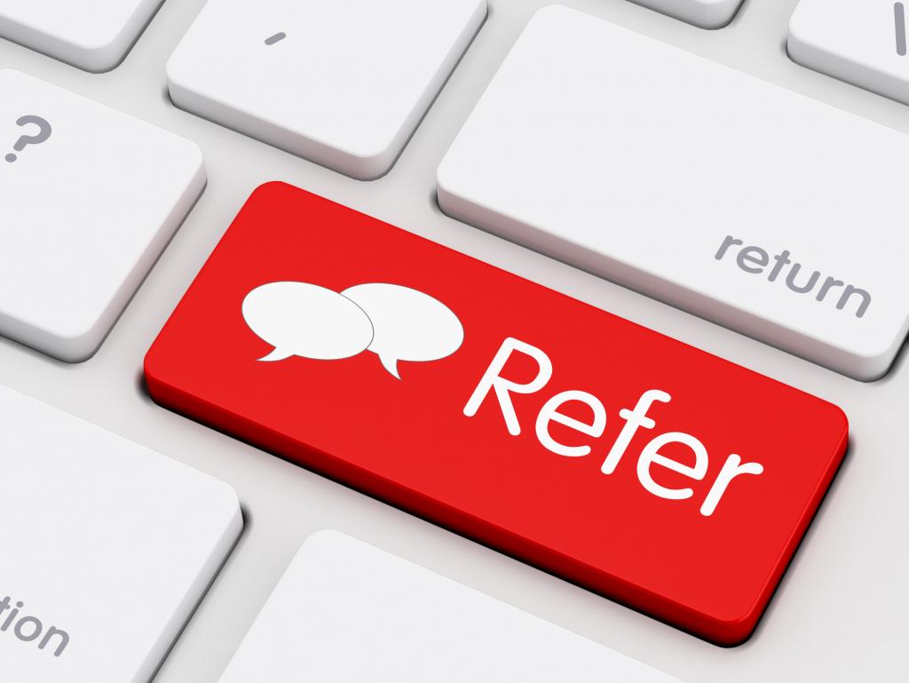 Refer written on keyboard key
