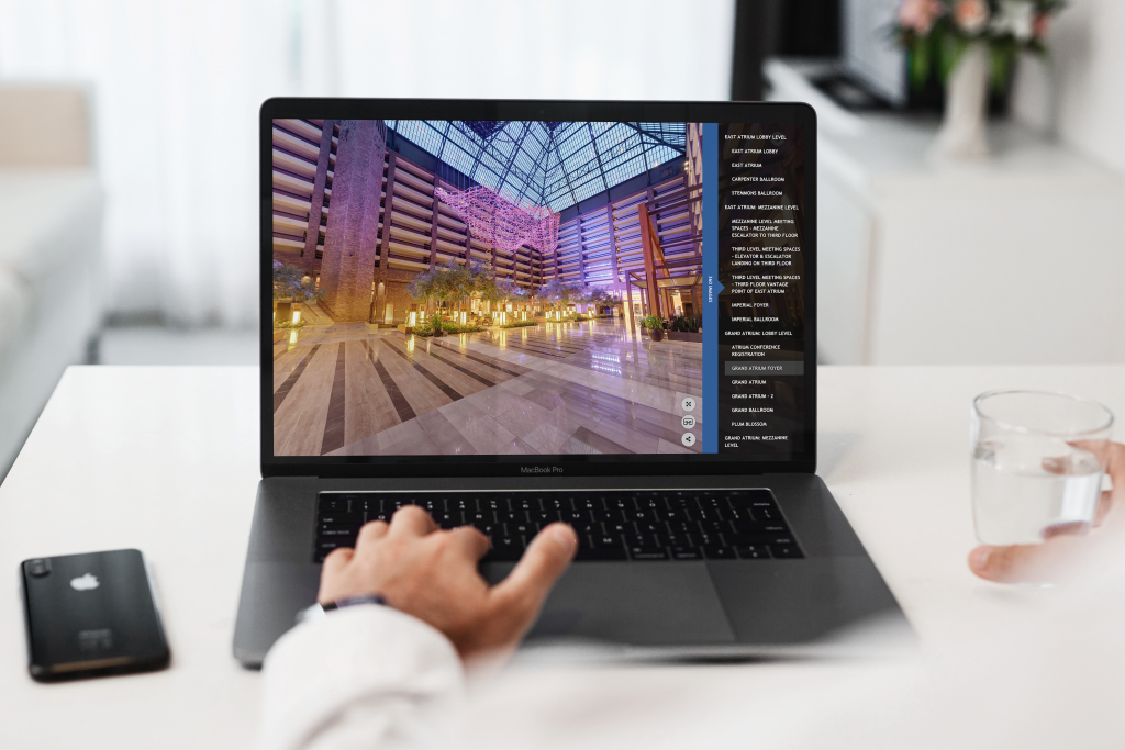 Explore Hilton Anatole’s Property via Their 360° Experience