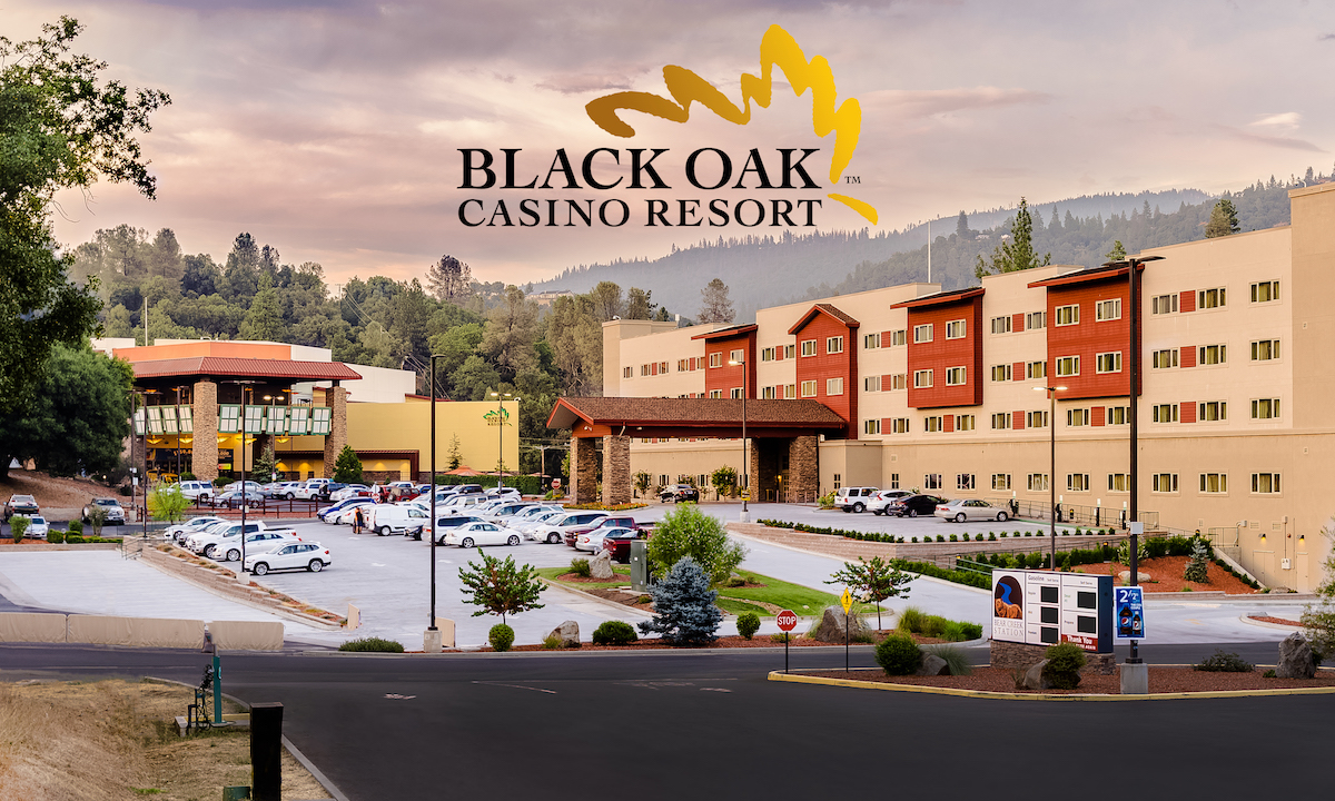 black oak casino events