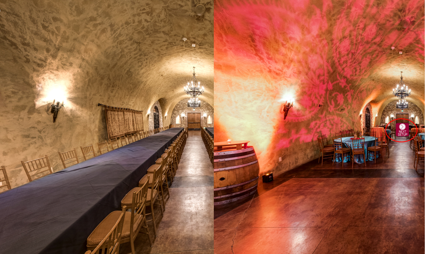 Meritage Cave Juxtapose Setup