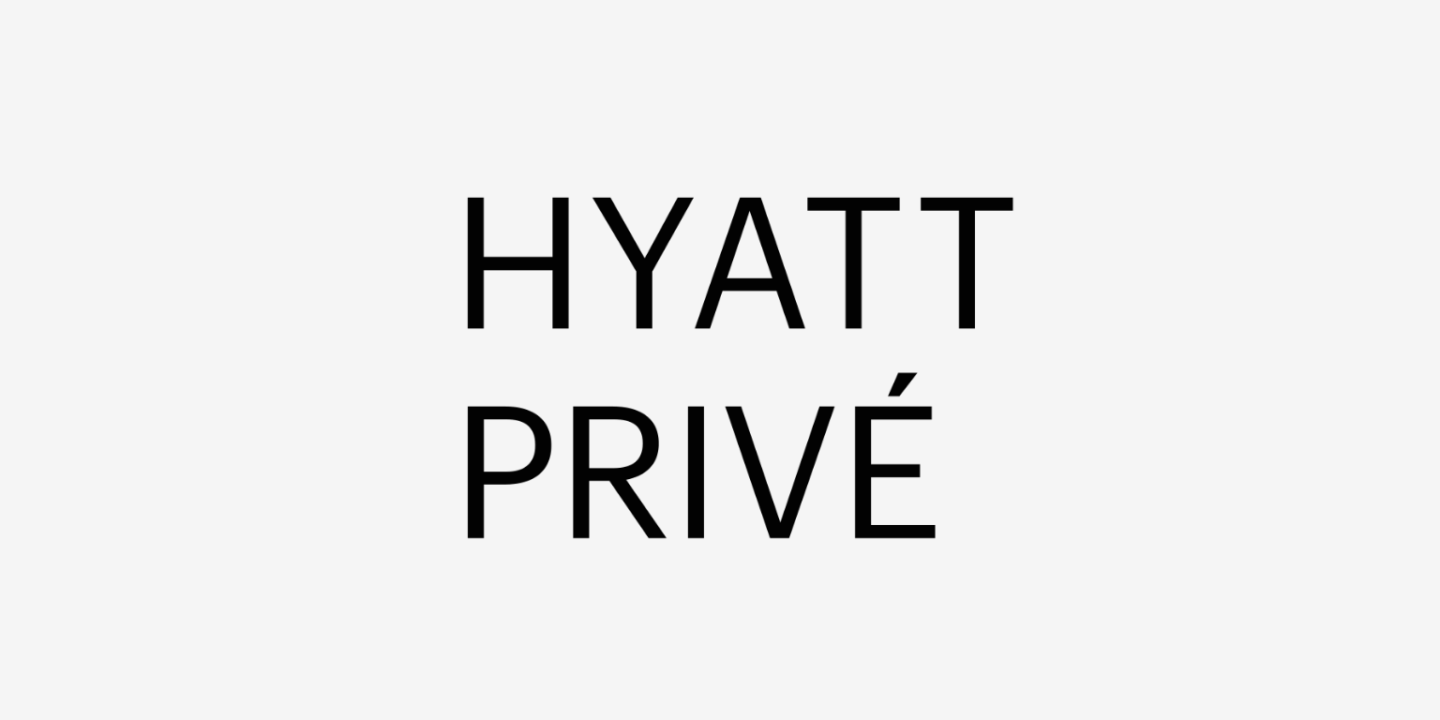 Hyatt Prive Hyatt Prive