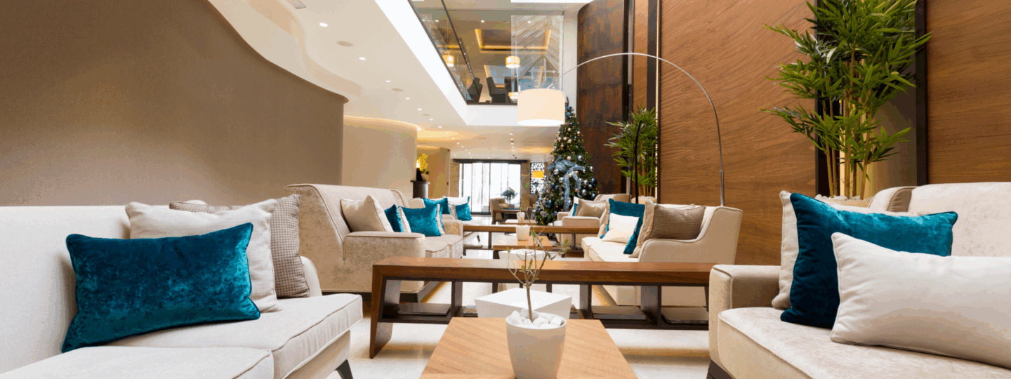 Luxury Hotel Lobby